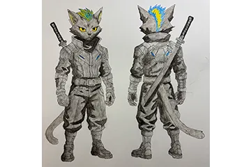 Cyberpunk Ninja Bengal Cats Beat-em-Up Gameplay - Anthropomorphic Cat Bounty Hunters